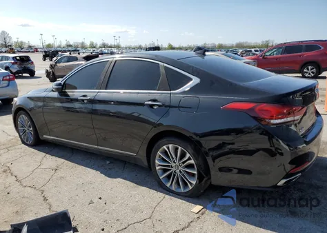 2017 Genesis G80 Base from USA, damaged, VIN KMHGN4JE3HU172119